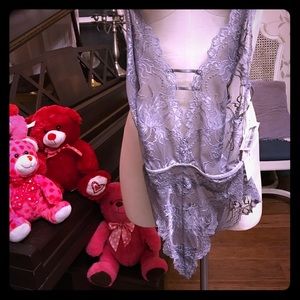 NWT In Bloom one piece lace lingerie
